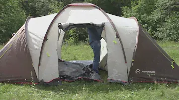 ОБЗОР Кемпинговой 2-х Комнатной ⛺ ПАЛАТКИ 🏕 OUTVENTURE TWIN SKY 4 @ArinaMiroshina