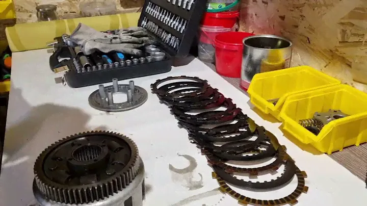 Let's prepare HONDA Africa Twin XRV750 for next season | Clutch change, Hyperlapse