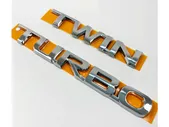 Land Cruiser 300 Эмблема на крышку багажника, надпись Twin Turbo, хром
