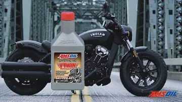AMSOIL 20W-40 V-Twin Motorcycle Oil